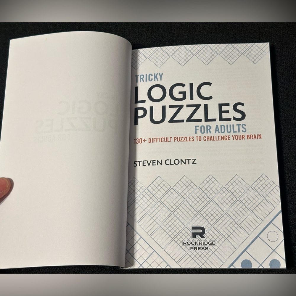 Adult Logic Puzzle Book - Picture 8 of 16